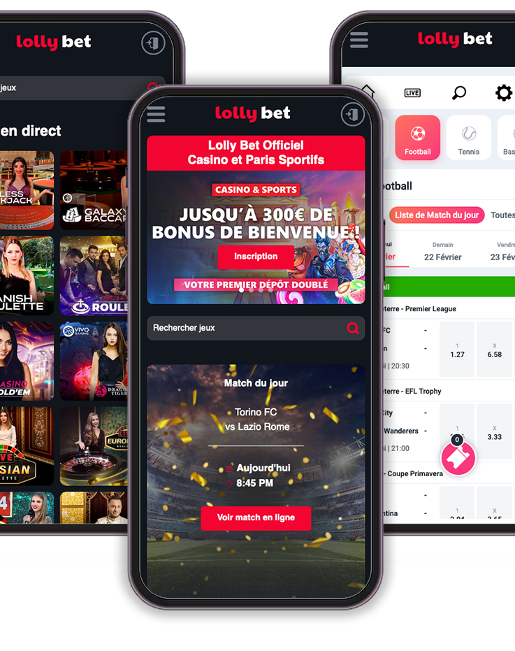 Lolly Bet, le nouveau site de casino et pari sportif en Français !